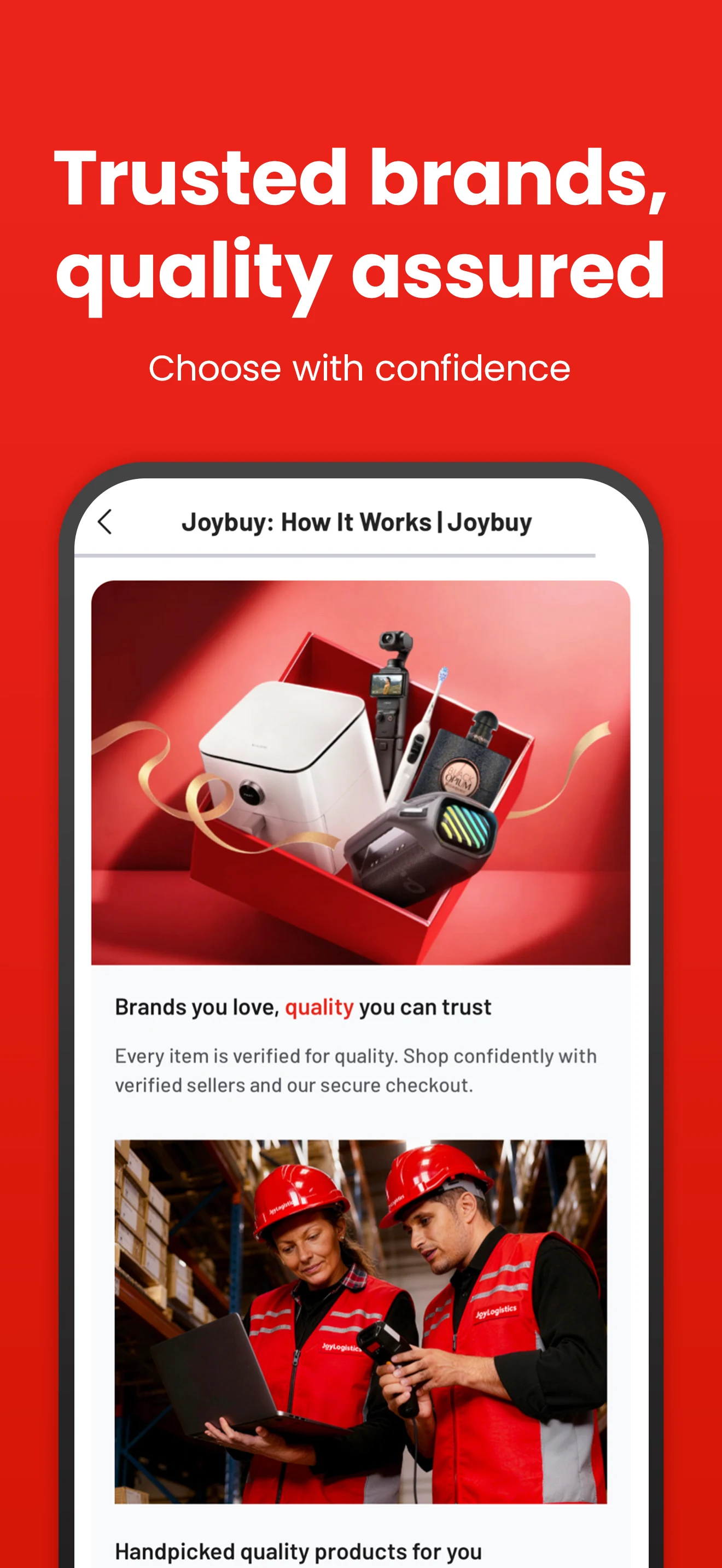 Joybuy-Don't Just Buy! screenshot